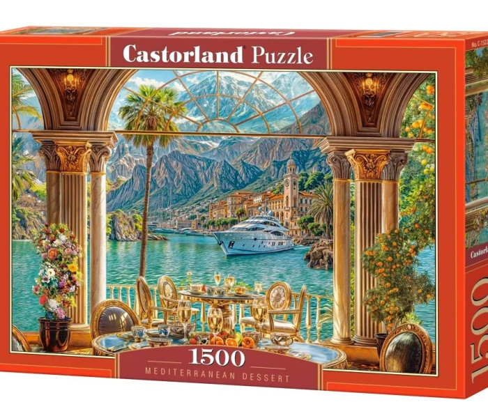 Puzzle - Castorland - Mediterrán desszert