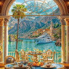 Puzzle - Castorland - Mediterrán desszert