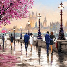 Puzzle - Castorland - A Folyó mentén