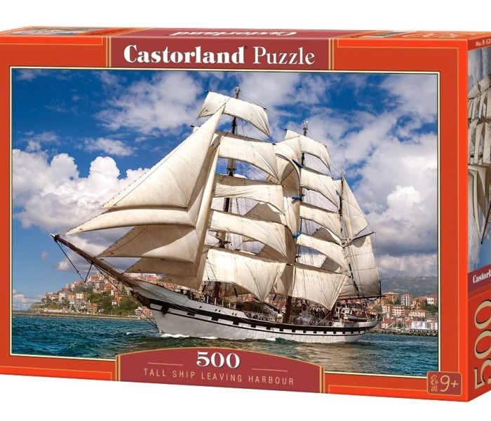 Puzzle - Castorland - Tall Ship elhagyja a kikötőt