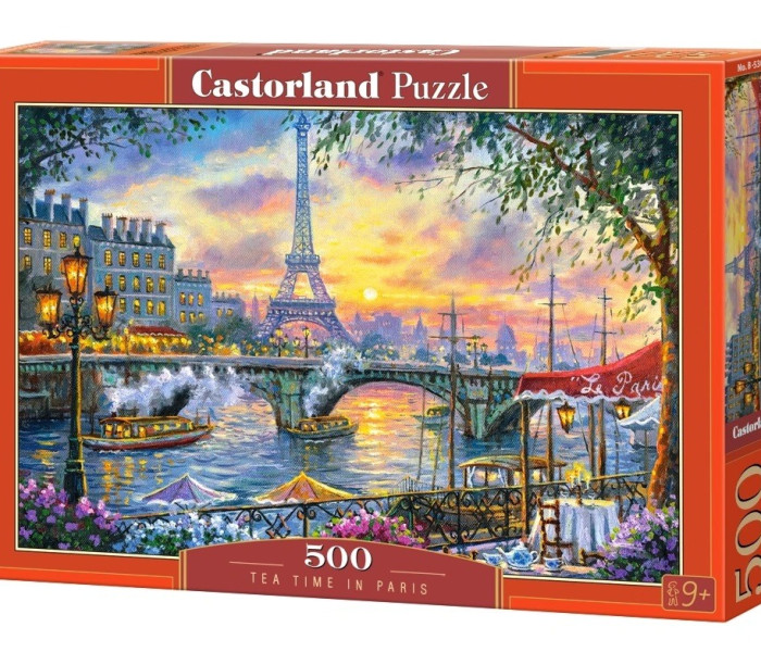 Puzzle - Castorland - Teaidő Párizsban