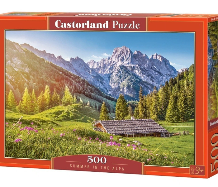Puzzle - Castorland - Nyár az Alpokban