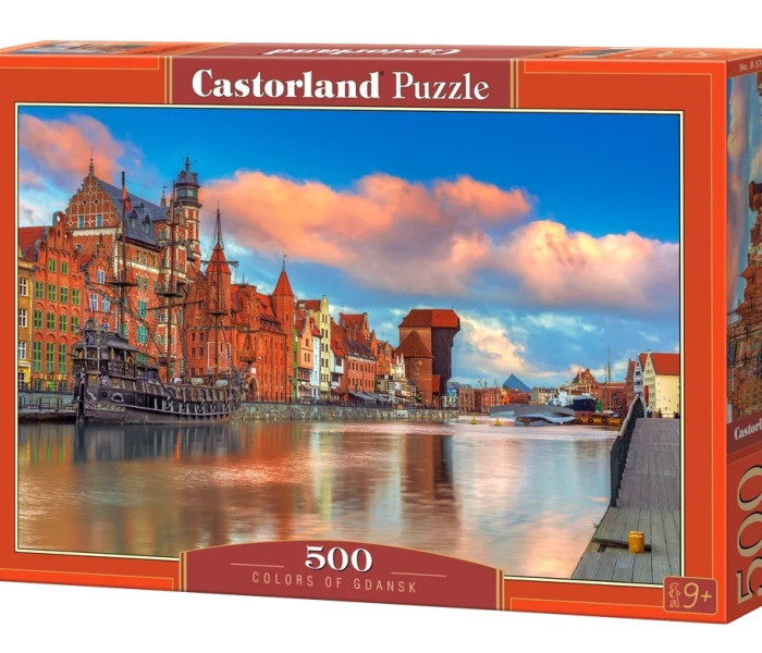 Puzzle - Castorland - Gdansk színei