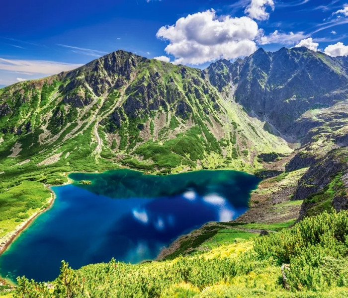 Puzzle - Castorland - Czarny Staw Gasienicowy, Tátra, Lengyelország