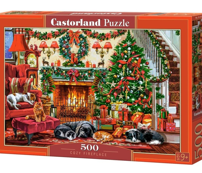 Puzzle - Castorland - Hangulatos kandalló