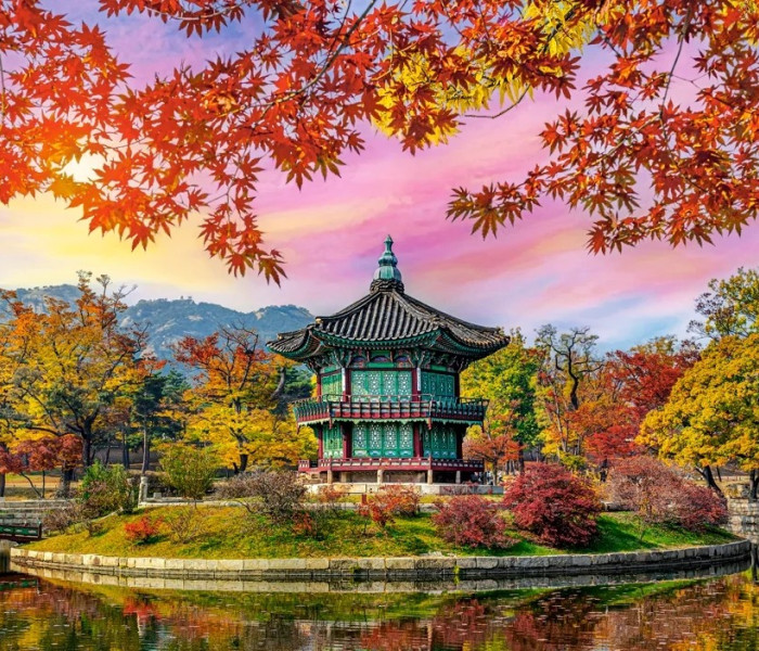 Puzzle - Castorland - Gyeongbokgung palota, Szöul, Dél-Korea