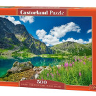 Puzzle - Castorland - Czarny Staw pod Rysami, Tátra, Lengyelország