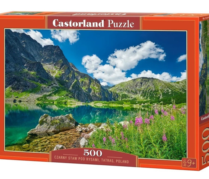Puzzle - Castorland - Czarny Staw pod Rysami, Tátra, Lengyelország
