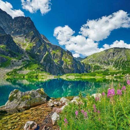 Czarny Staw pod Rysami, Tátra, Lengyelország