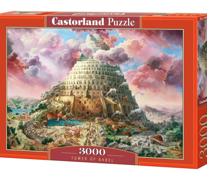 Puzzle - Castorland - Bábel tornya