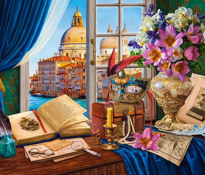 Puzzle - Castorland - Velencei csendélet