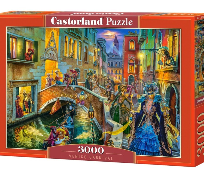 Puzzle - Castorland - Velencei karnevál