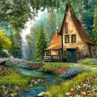 Puzzle - Castorland - Toadstool Cottage