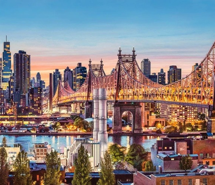 Puzzle - Castorland - Jó estét New York