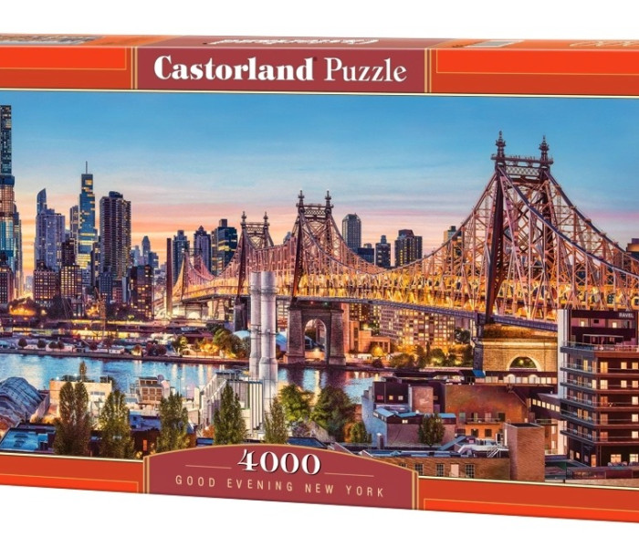 Puzzle - Castorland - Jó estét New York