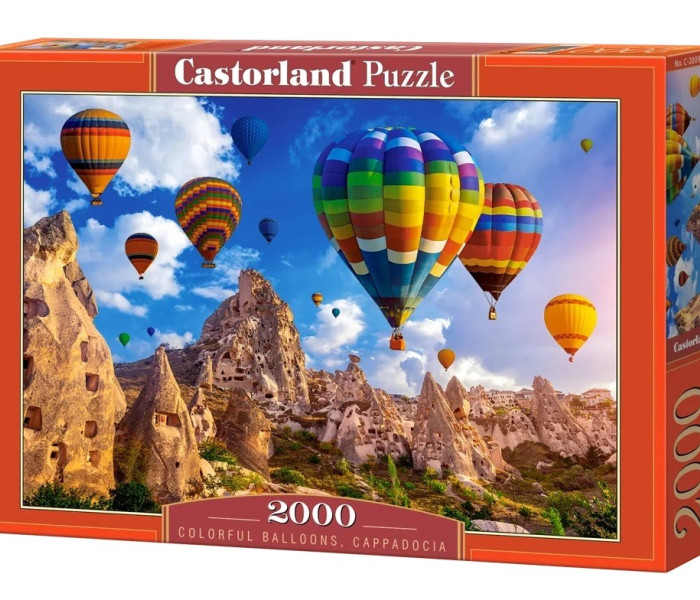Puzzle - Castorland - Színes léggömbök, Kappadókia