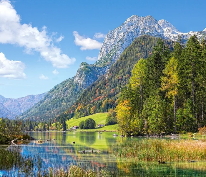 Puzzle - Castorland - Faház az Alpokban