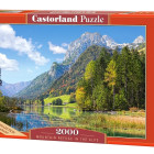 Puzzle - Castorland - Faház az Alpokban