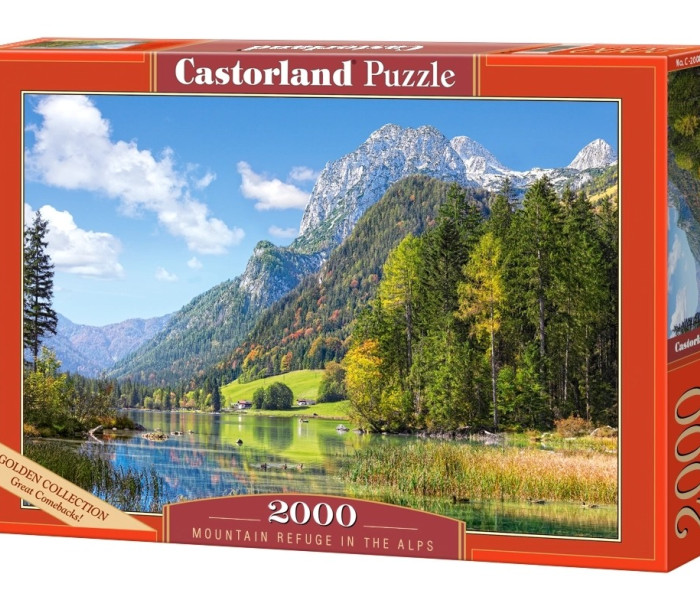 Puzzle - Castorland - Faház az Alpokban