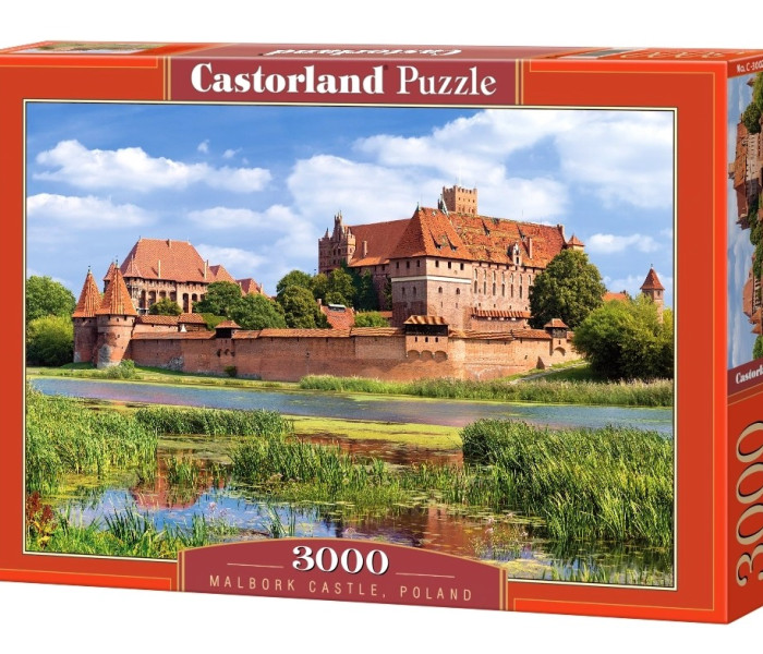 Puzzle - Castorland - Malbork kastély, Lengyelország