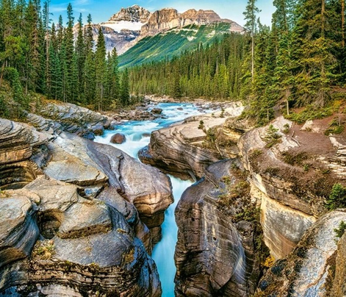 Puzzle - Castorland - Mistaya Canyon, Banff Nemzeti Park, Kanada