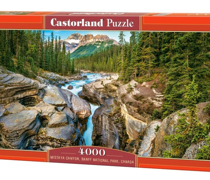 Puzzle - Castorland - Mistaya Canyon, Banff Nemzeti Park, Kanada