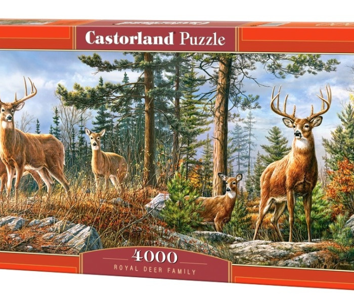Puzzle - Castorland - Királyi Szarvas család
