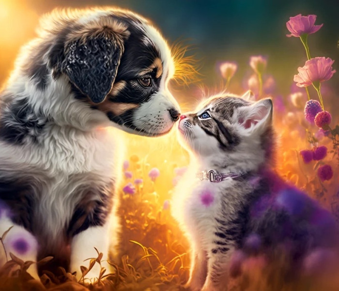 Puzzle - Castorland - Egy új barátság