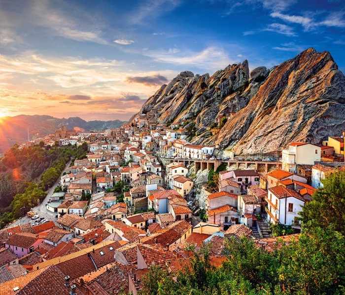 Puzzle - Castorland - Pietrapertosa, Olaszország