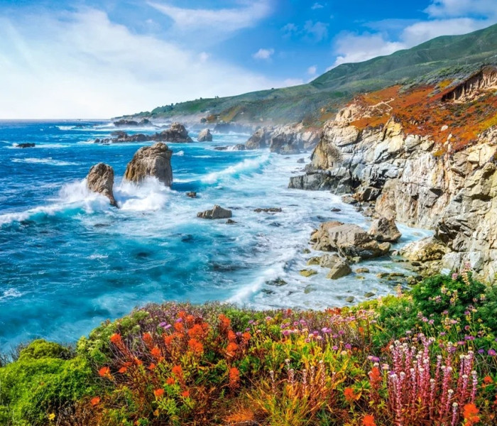 Puzzle - Castorland - Big Sur Coastline, Kalifornia, USA