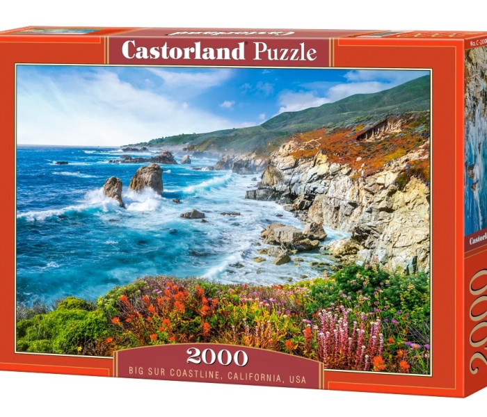 Puzzle - Castorland - Big Sur Coastline, Kalifornia, USA
