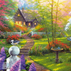 Puzzle - Castorland - Titkos kert