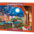 Puzzle - Castorland - Romantikus éjszaka Velencében