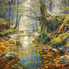 Puzzle - Castorland - Emlékezés az őszi erdőre