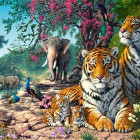 Puzzle - Castorland - Tigrisrezervátum