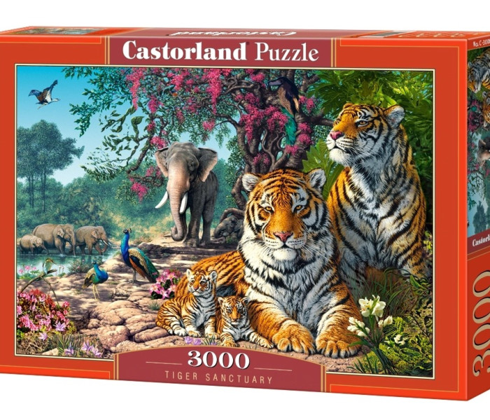 Puzzle - Castorland - Tigrisrezervátum