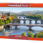 Puzzle - Castorland - Moldva hidak Prágában