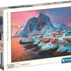 Puzzle - Clementoni - Hamnøy falu, Norvégia