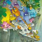 Puzzle - Clementoni - Guillermo Mordillo: Megadás