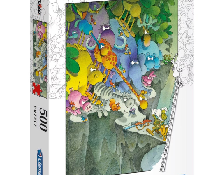 Puzzle - Clementoni - Guillermo Mordillo: Megadás