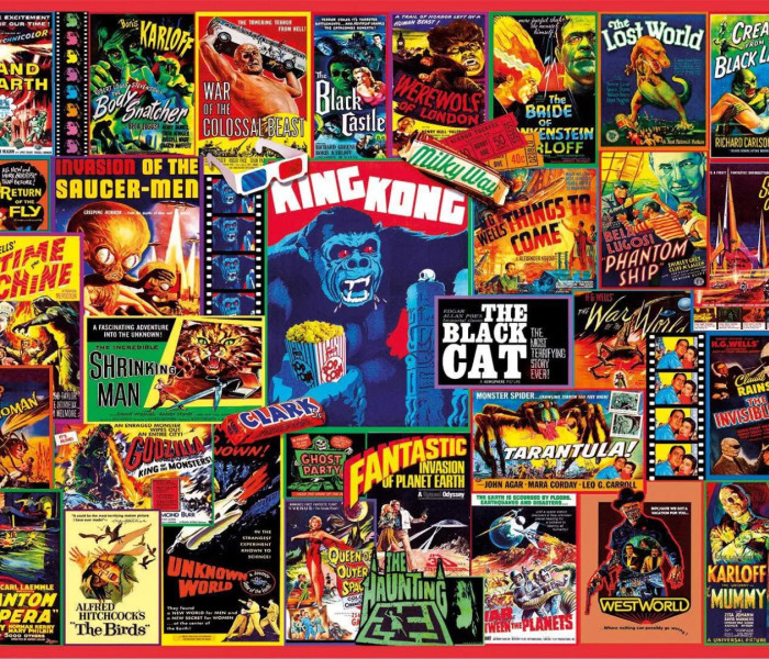 Puzzle - Clementoni - Klasszikus film-thrillerek