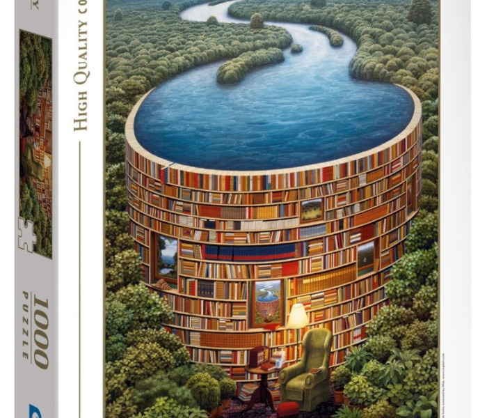 Puzzle - Clementoni - Könyv gát