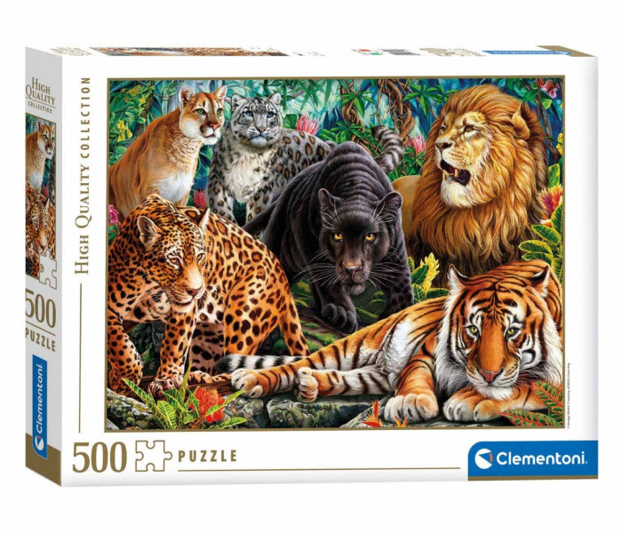 Puzzle - Clementoni - Macskaállatok