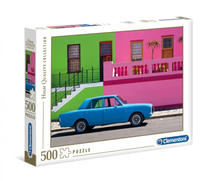 Puzzle - Clementoni - Kék autó