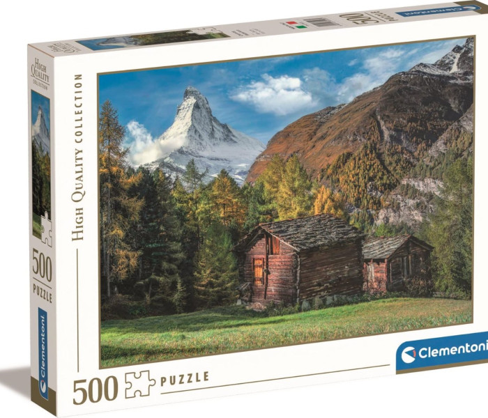 Puzzle - Clementoni - A varázslatos Matterhorn