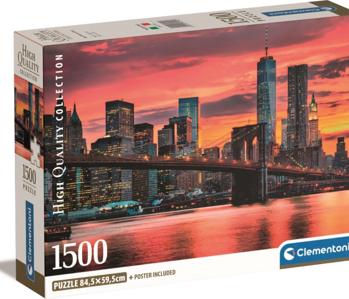 Puzzle - Clementoni - East River alkonyatkor