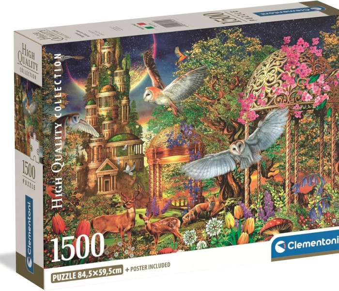 Puzzle - Clementoni - Erdő Fantázia Kert
