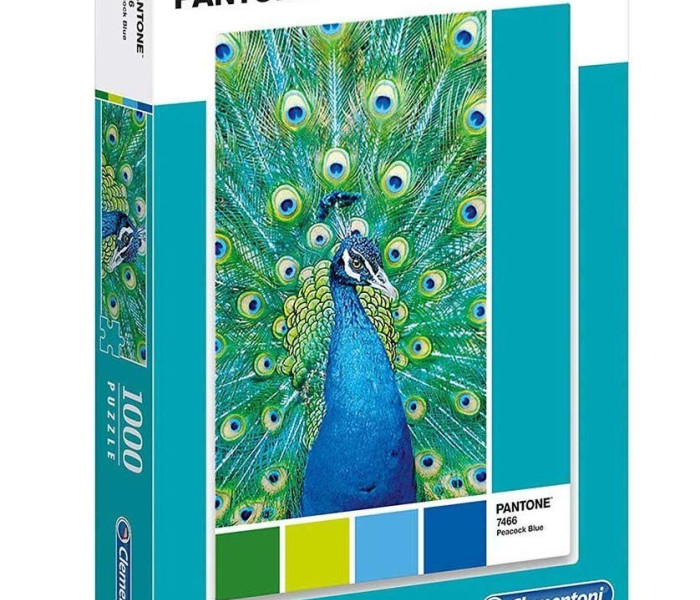 Puzzle - Clementoni - Türkiz páva