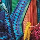 Puzzle - Clementoni - Hullámzó szövetek