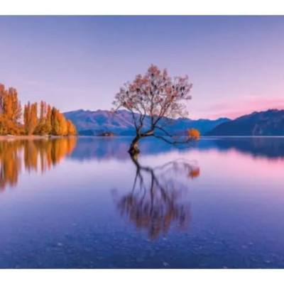 Wanaka-tó, Új-Zéland - Panoramatikus Puzzle
